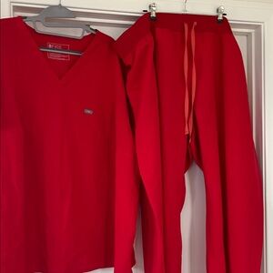 Figs Red Women's Technical Collection